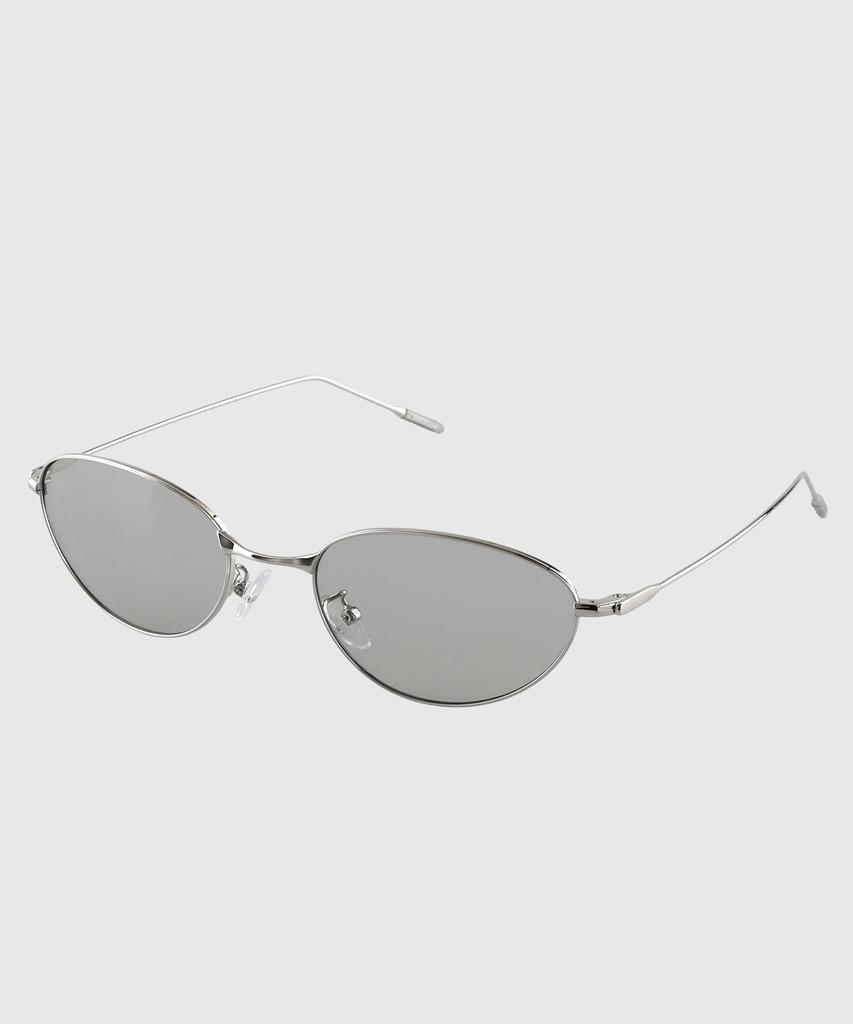 Tuditeo Acm Vintage Slim Metal Sunglasses Nylon Tinted Lenses C4 Gray Tint