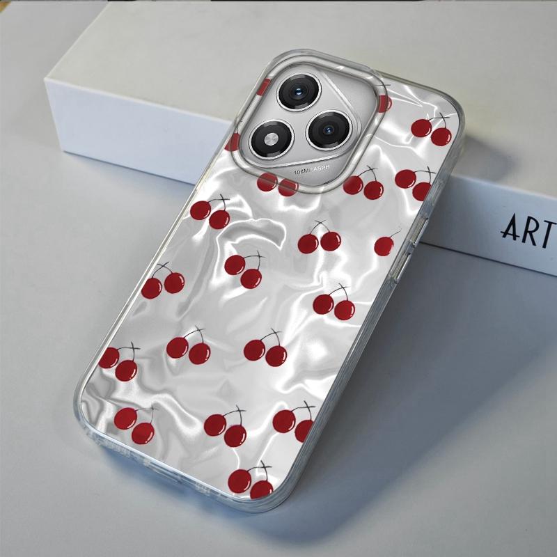 Étui de téléphone Rose Cerise Nœud Filles Femmes Pour Honor 400 Pro X9c Magic7 Magic6 200 Lite Smart X9a X8a X8b X8c X7c X8 Fundas Coque