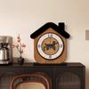Antique Creative Desktop Clock Modern Artistic Sense Living Room Bedside Desk Table Clocks Watch Home Decoration Ornaments