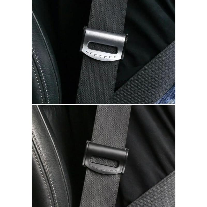 Universal Car Seat Belt Locking Device For Child Safety ABS Construction Easy Installation Safety Seat Belt Buckle