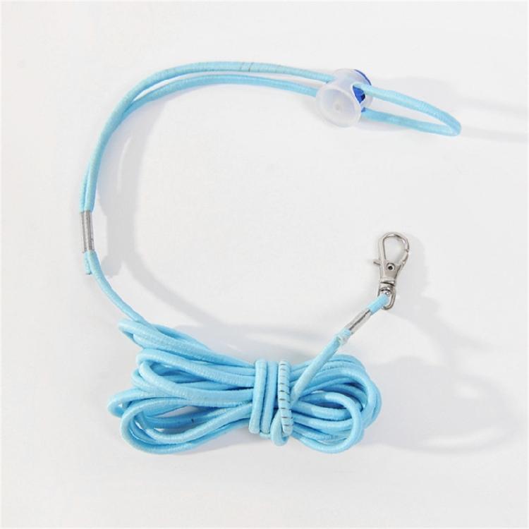 Outdoor Bird Safety Tether For Parrots Training Rope 3Meter Long Adjustable Pet Bird Leash with Removable Ankle Rings