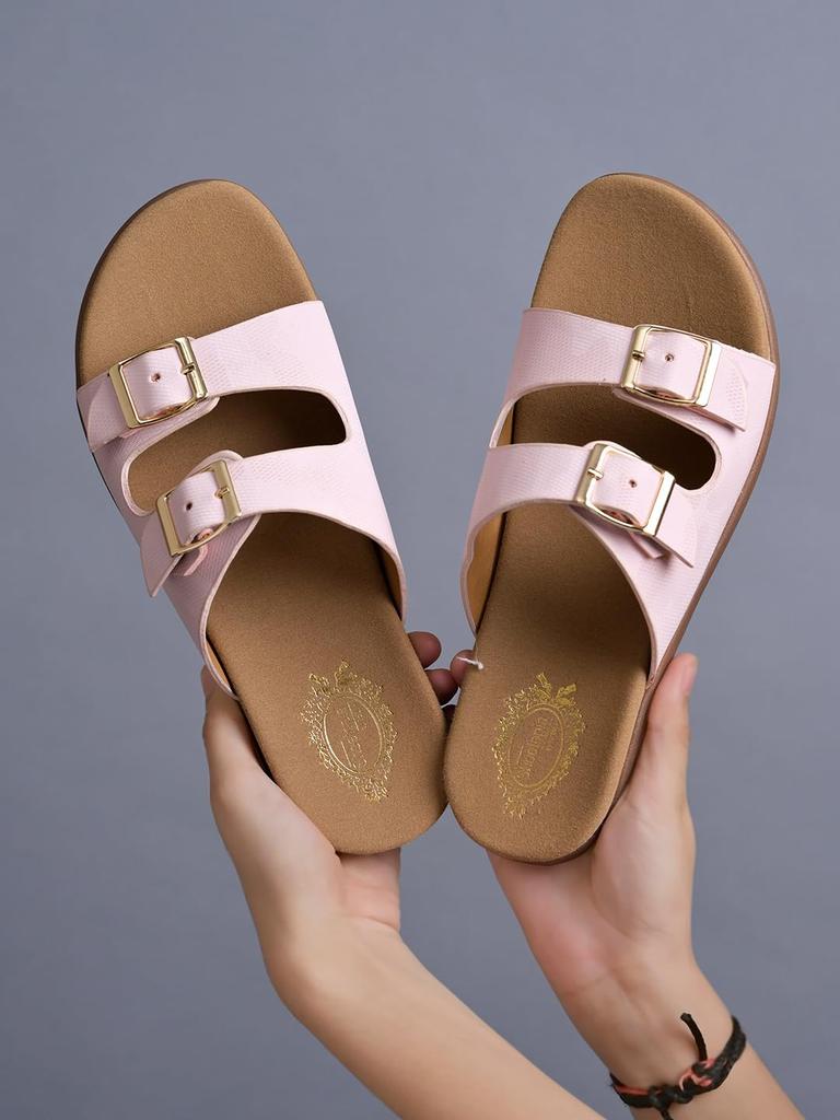 Shoetopia Women Premium Stylish Comfortable Casual Sandals | Lightweight Anti-Slip Sole Outdoor | Strong Grip Sole Durable Everyday Footwear