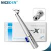 Niceden X450KL Verbrauchsmaterialien Hochgeschwindigkeits-Handstück K-Kupplung 45 Grad Winkelkopf Luftturbine mit LED Materialien