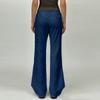 Women's Mid- Stretch Jeans Fashion Straight Leg Denim Pants With Pockets