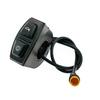Electric Bike Switch with Dual Control for Headlight and Speaker 3pin Fit