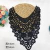 Versatile Lace Black Collar Embroidered Polyester Light Silk Hollow Decorative Corsage DIY AccessoriesApparel Sewing Supplies