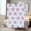 Cute O-Opanchu UsagiS Throw Short Plush Throw Blanket Soft Skin-Friendly Multi-Scene Home Office