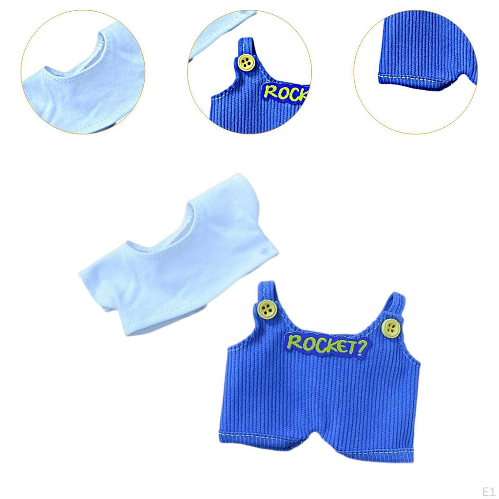 Doll Clothes Set , Outfits for 15cm Dolls Dress up Boy Girls Thanksgiving