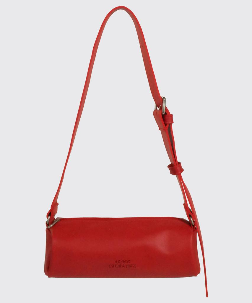 Inneq Chunky Buckle Air Bag Letter-Red