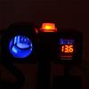 Dc12V Waterproof Motorcycles Handldbar 2Usb Port Adapter Blue Led With Voltmeter