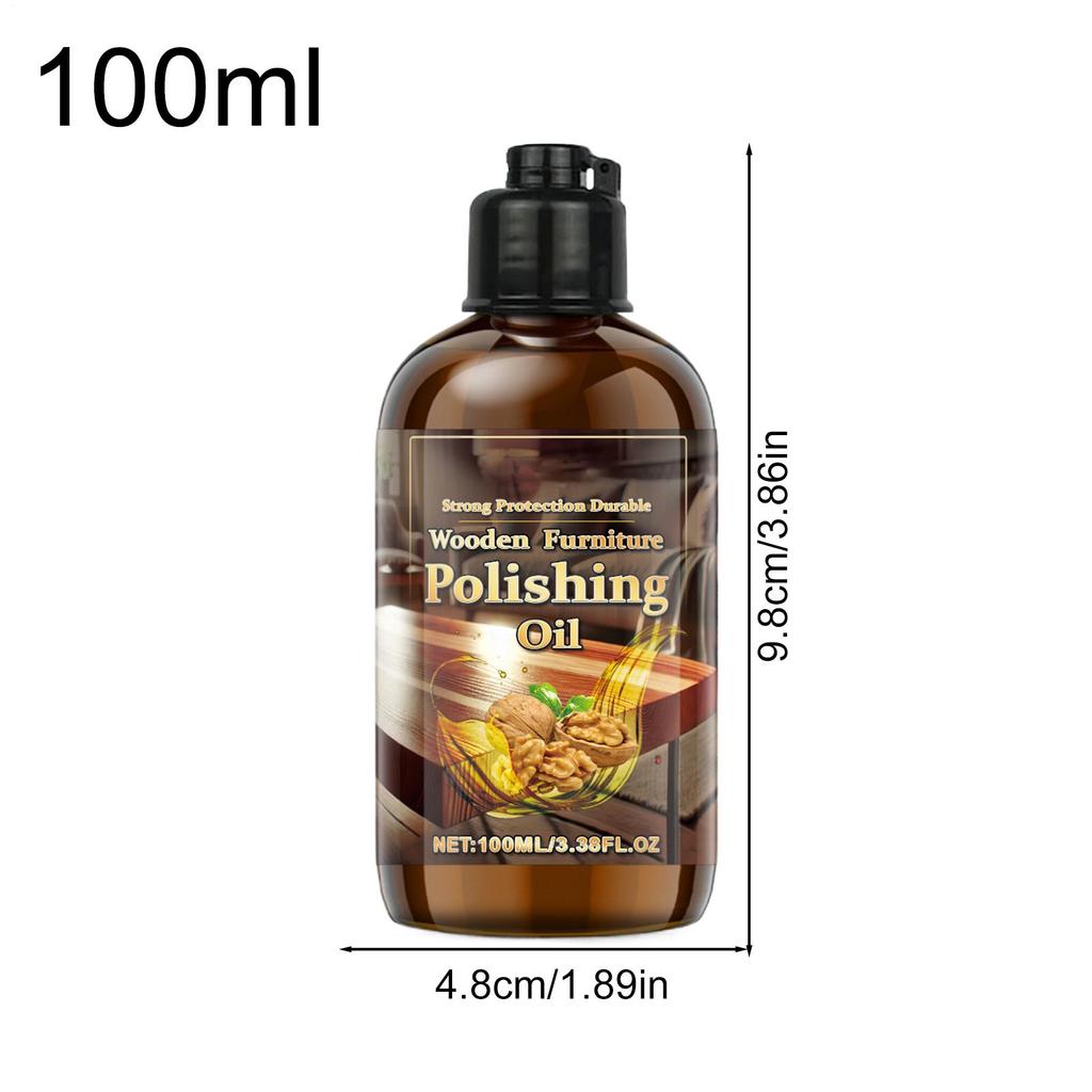 Wood Cleaner 100ml Table Polishing Conditioner Furniture Quick Shine Conditioner For Indoor Home Sofa Floor Chair Cutting Board