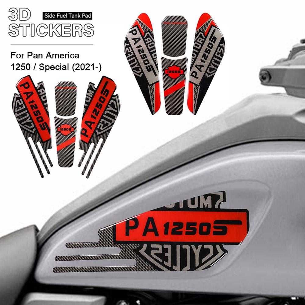 

3D наклейка из эпоксидной смолы, наклейка для RA1250 PA1250 Pan America 1250 S Special 2022-аксессуары, боковой топливный бак мотоцикла
