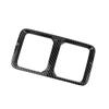 Carbon Fiber Style Rear Armrest Box A/C Outlet Vent Cover Trim For BYD Shark