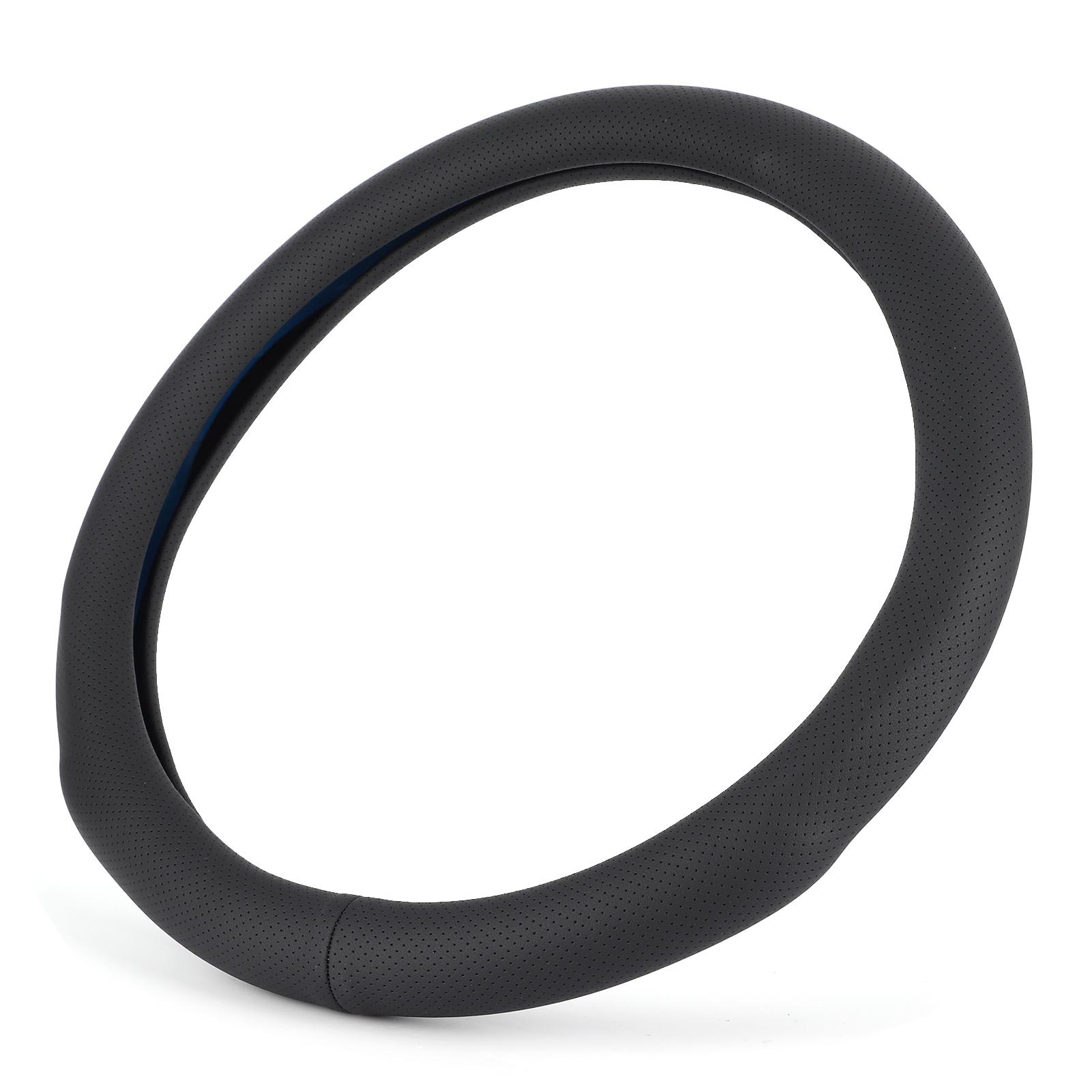 15 Inch Universal Artificial Leather Car Steering Wheel Cover Car Interior Accessory