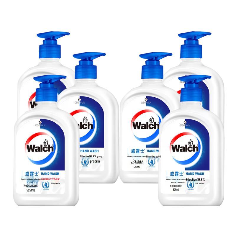 

Walch Healthy Antibacterial Silk Protein Hand Wash 6-Pack