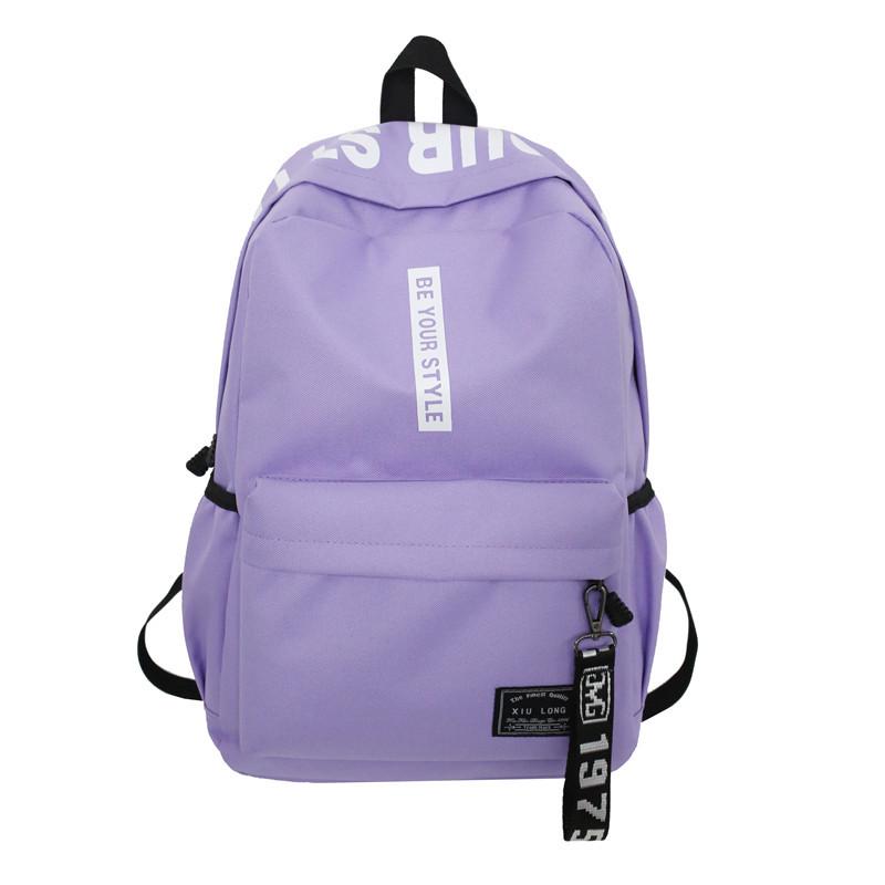 Large Capacity Oxford Cloth Backpack for Female Students