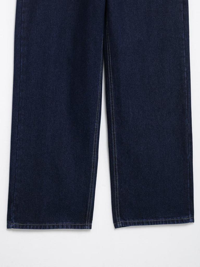 2025 Spring Women's Retro Denim Jacket & Casual Pants Set with Turn-Down Collar