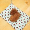 New Cartoon Pet Sleeping Mat Square Dog Mat Cat Nest Suitable for All Seasons and Not Removable and Washable