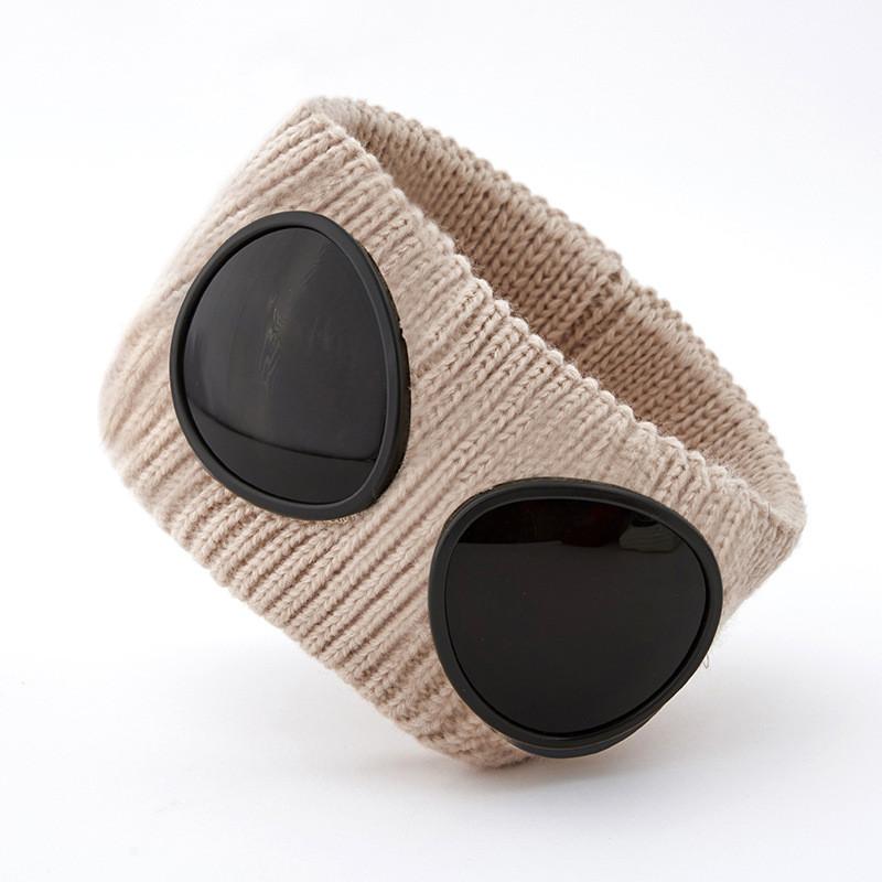 Cozy Knit Scarf Headwrap For Men Women With Glasses Stylish Warm Headgear For Travel And Casual Wear