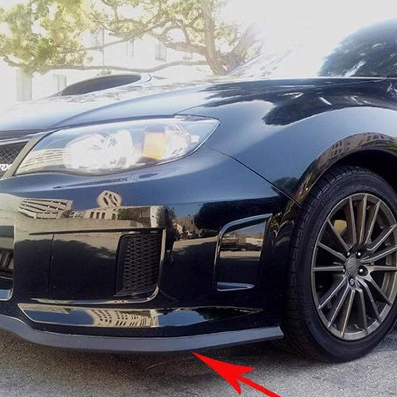 Universal Auto Front Stoßstange Spoiler Lippen Gummi Rock Protector Körper Trim Stoßstange Lip Streifen Auto Stoßstange Schutz