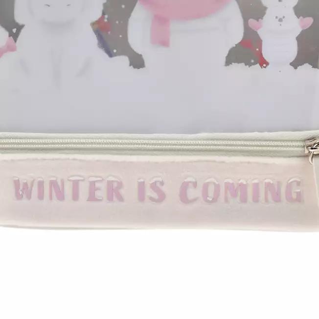 Disney Winnie the Pooh Two Tiered Pouch ( WHITE POOH ) Japan NEW Disney Store