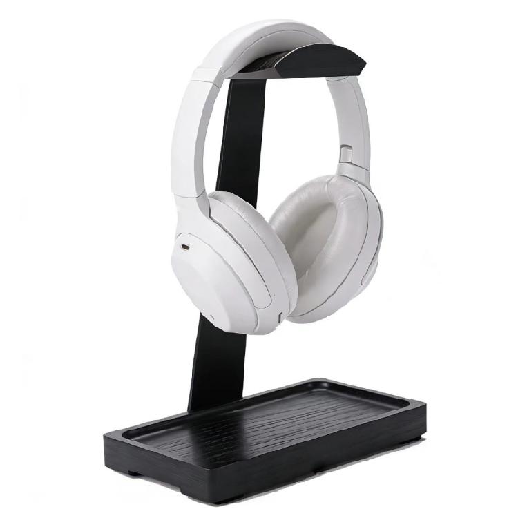Wooden Headphone Stand Rack Space Saving Desktop Stand Display Earphone Mount Hanger Headset Support Stand Accessories