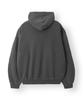 Garment Dyed Ring Snap Hoodie [Charcoal]
