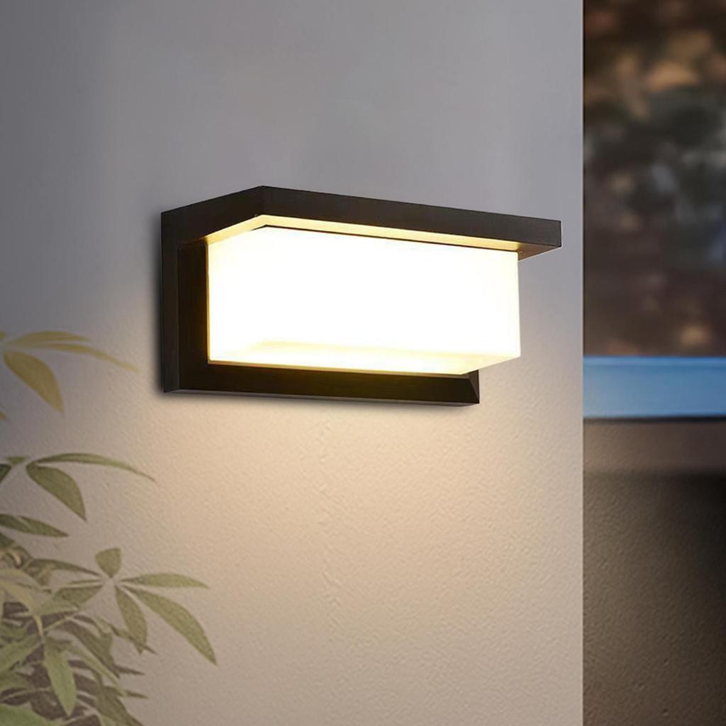 Motion Sensor Outdoor Lights Smart Motion Wall Light Body Sensing Wall Lamp for Backyard Garden Landscape Pathway Driveway