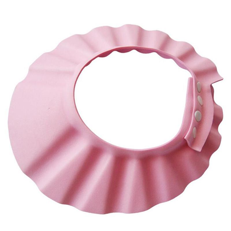 Adjustable Baby Shampoo Cap Kids Wash Hair Protection Infant Health Care Accessories New Soft EVA Baby Bath Waterproof Hat