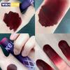 Pigeon Blood Red Matte Lipstick Waterproof and Lasting Blue Gothic Lip Gloss Sexy Punk Black Lip Tint Dark Lip Cream Makeup