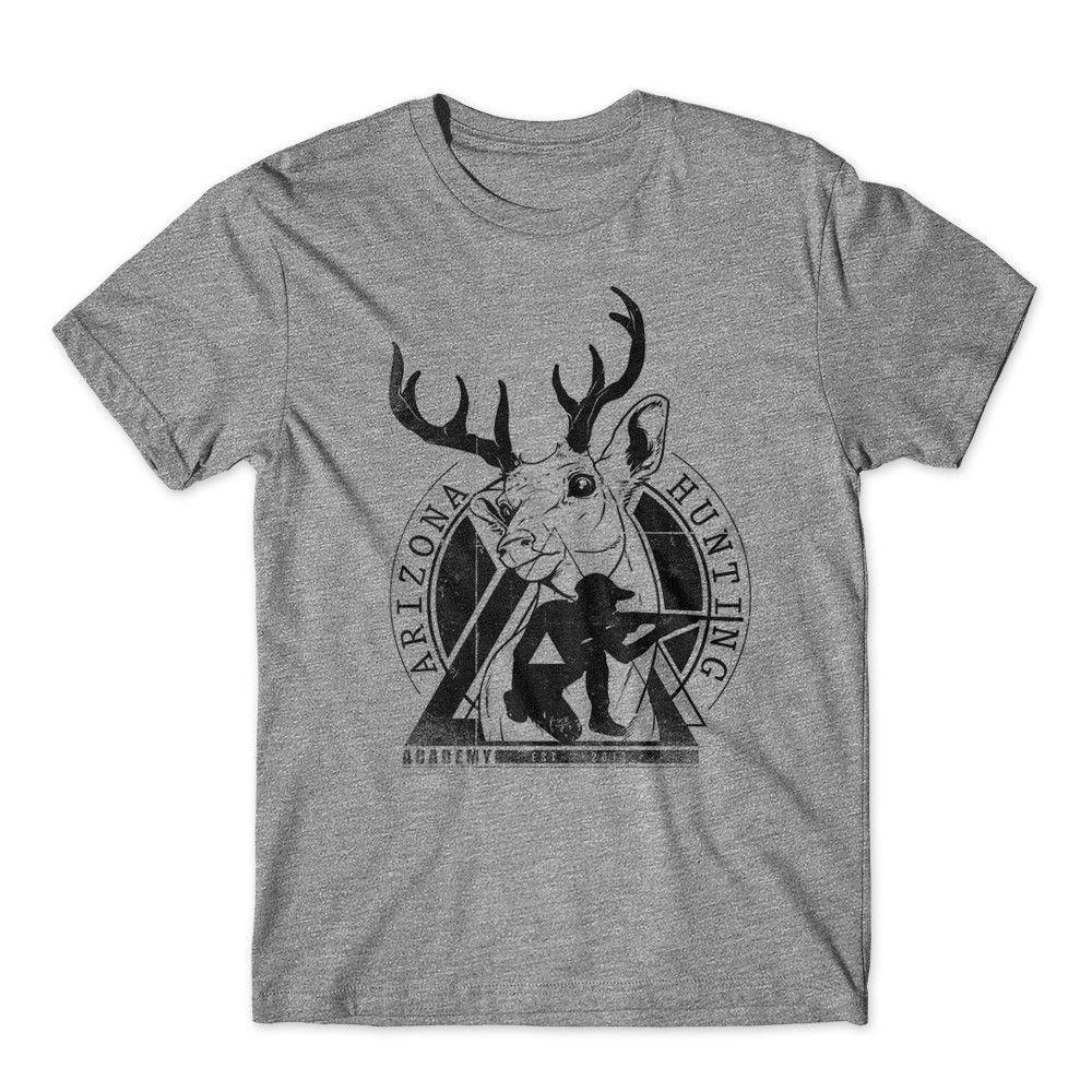 

Deer Hunter logo T-Shirt 100% Cotton Premium Tee Arizona NEW 4XL