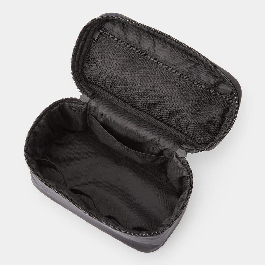 MUJI Nylon Handle X X 02869069 Pouch, Black, Approx. 12.5 20.5 10.5 Cm,