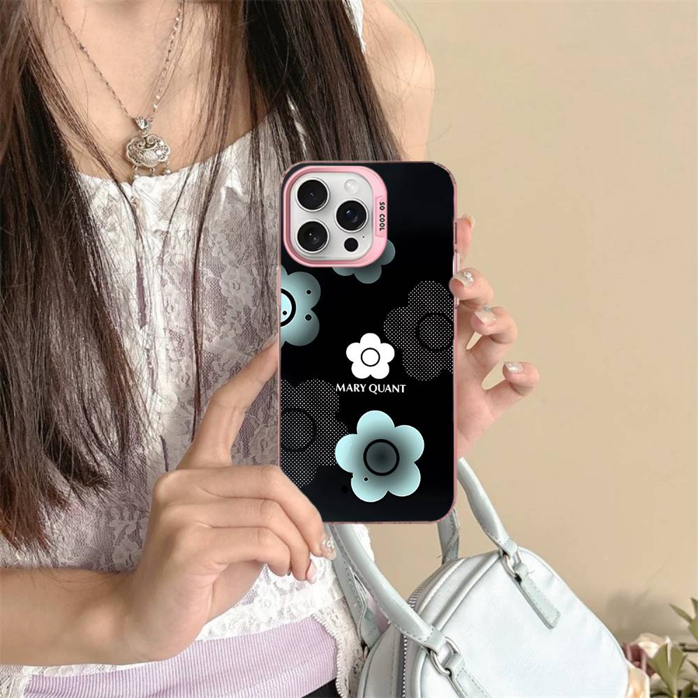 Fashion Pop Mary Quant Phone Case For IPhone 17 16 15 14 13 Pro 12 11 Pro Max PLUS Color Back Cover
