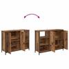 Sideboard Reclaimed Wood 100 x 33 x 75 cm Engineered Wood