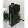 Professional Hair Accessories Organizer for Bridal Makeup, Large Capacity Cosmetic Case with Luggage Sleeve