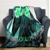 Custom Name Elegant Gothic Crest blanket for Couch & Bed, Plush Cozy Fuzzy Blanket Super Soft & Warm Blankets for Fall and Winter. 090874