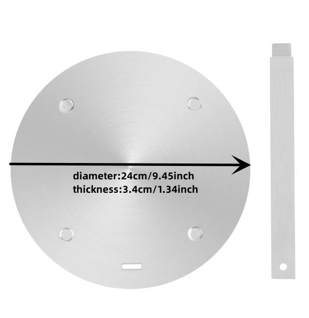 Heat Diffuser Plat Stainless Steel Heats Conduction Plate Induction Cooker Diffuser Plate Electric Stove Protector Accessories