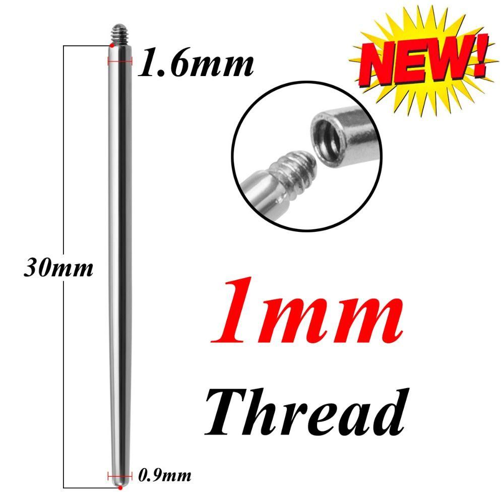 

Stainless Steel Perforated Guide Rod Puncture Connecting Pin Internal Thread Professional Piercings Tool