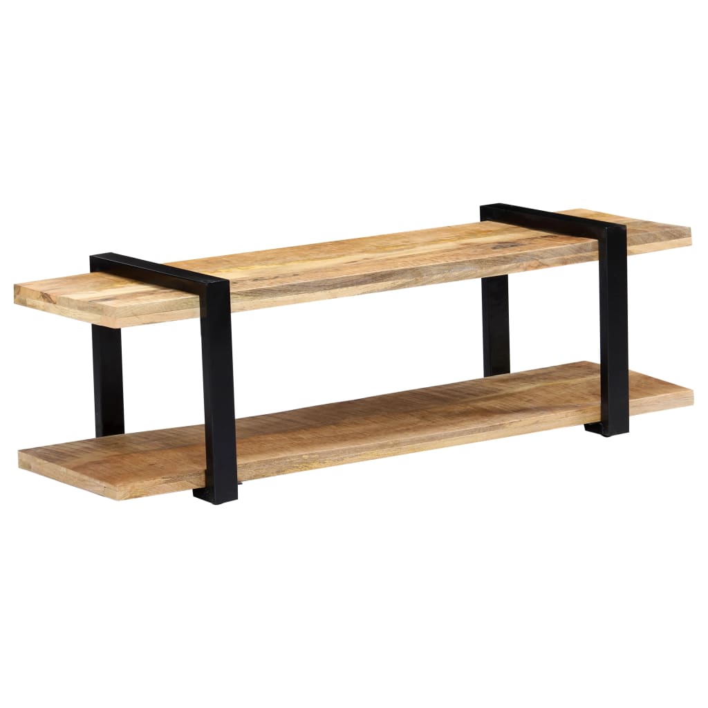 TV Stand 130 x 40 x 40 cm Solid Mango Wood