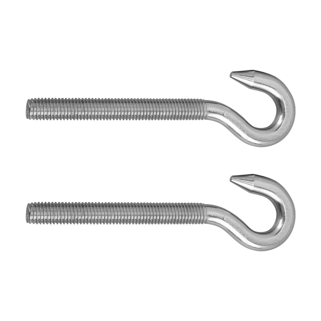 2 Stück M12 Schraubhaken Edelstahl Hohe Härte Korrosionsbeständig Tassenaufhänger
