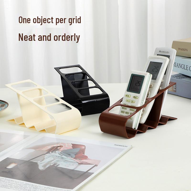 Plastic Desktop Organizer for Remote Control and Home Accessories
