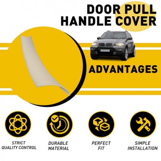 3X Door Handle Interior Panel for Pull Cover Trim BMW X5 X6 E70 E71 2008-2013