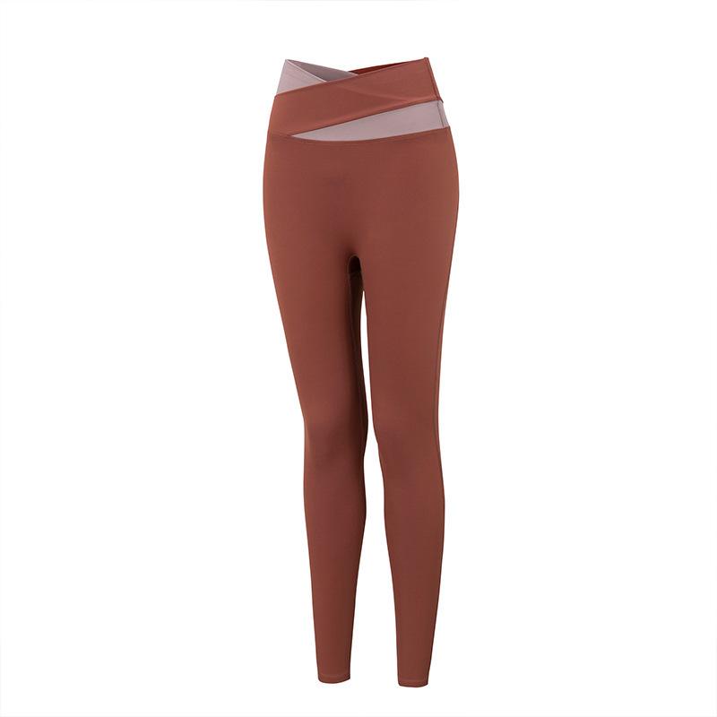 Women's High-Waist Yoga Pants: Thin, Peach Hip Lift, Tummy Control, Quick-Dry, Tight Fit for Spring/Summer Running & Training