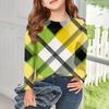 Girls Long Sleeve T Shirts Kids Fall Tops Crewneck Printed Basic Tees Saint Patrick's Day