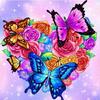 5D Diamond Mosaic Butterfly Embroidery Animal Cross Stitch Art Painting Flower Full Square Round Handmade Hobby