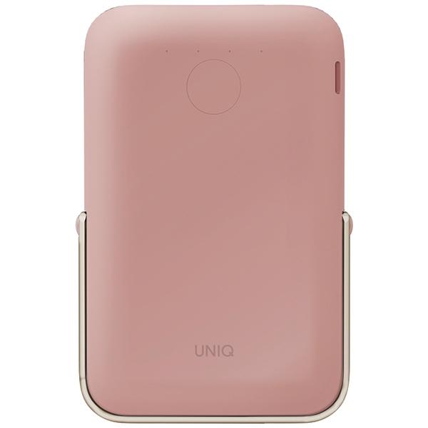 Powerbank 5000mAh UNIQ - szybkie ładowanie PD, USB-C, różowy