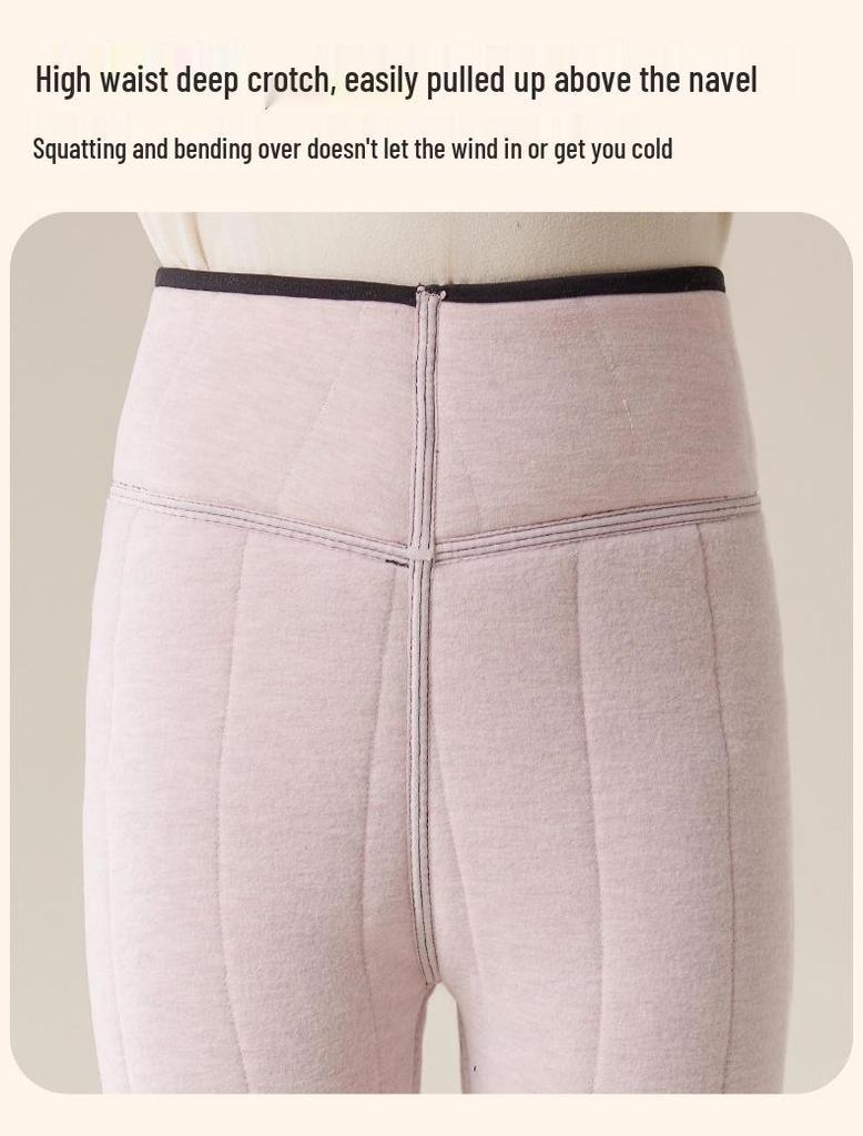 Winter Extra Thick School Uniform Pants for Girls and Boys - Warm, Cotton Inner Layer with Waist and Knee Protection