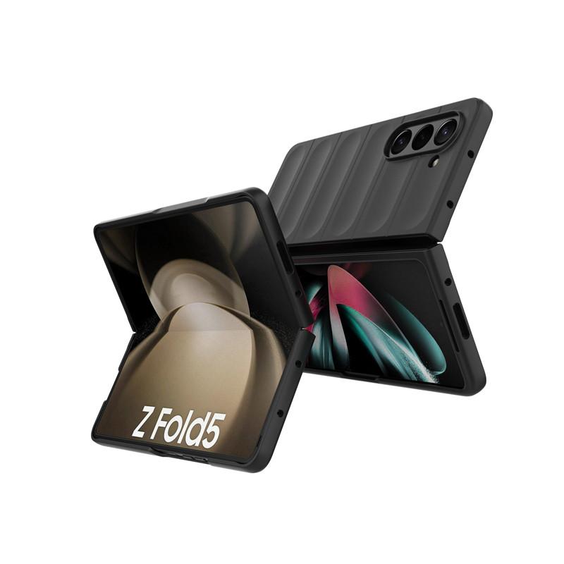 For Samsung Galaxy Z Fold5 Case Samsung Galaxy Z Fold5 4 3 5G Cover Luxury Matte PC Shockproof Protective Hard Phone Back Cover