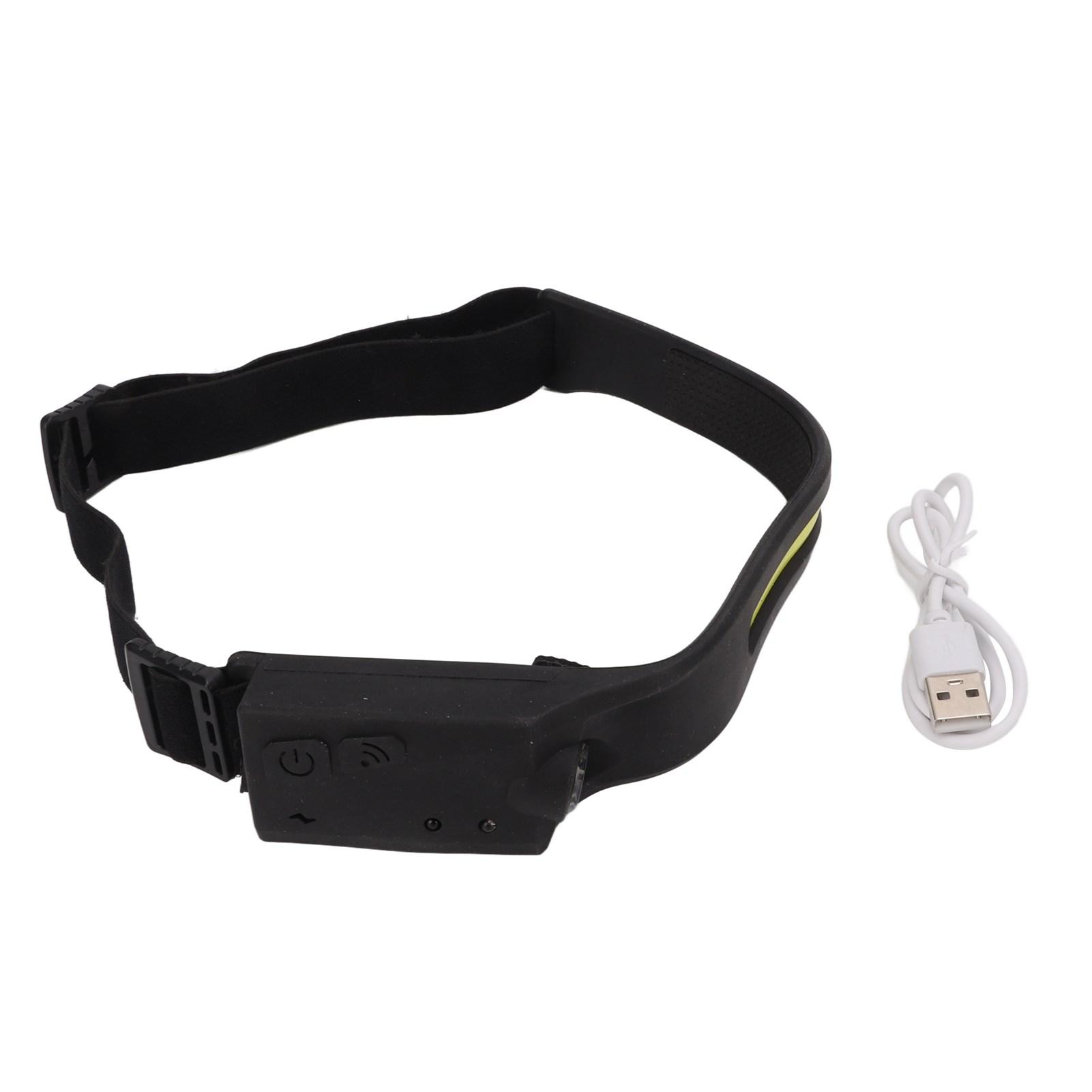 

LED Induction Headlamp 10W 270 degrees Illumination Motion Headlamp Portable Headlamp USB Rechargeable for