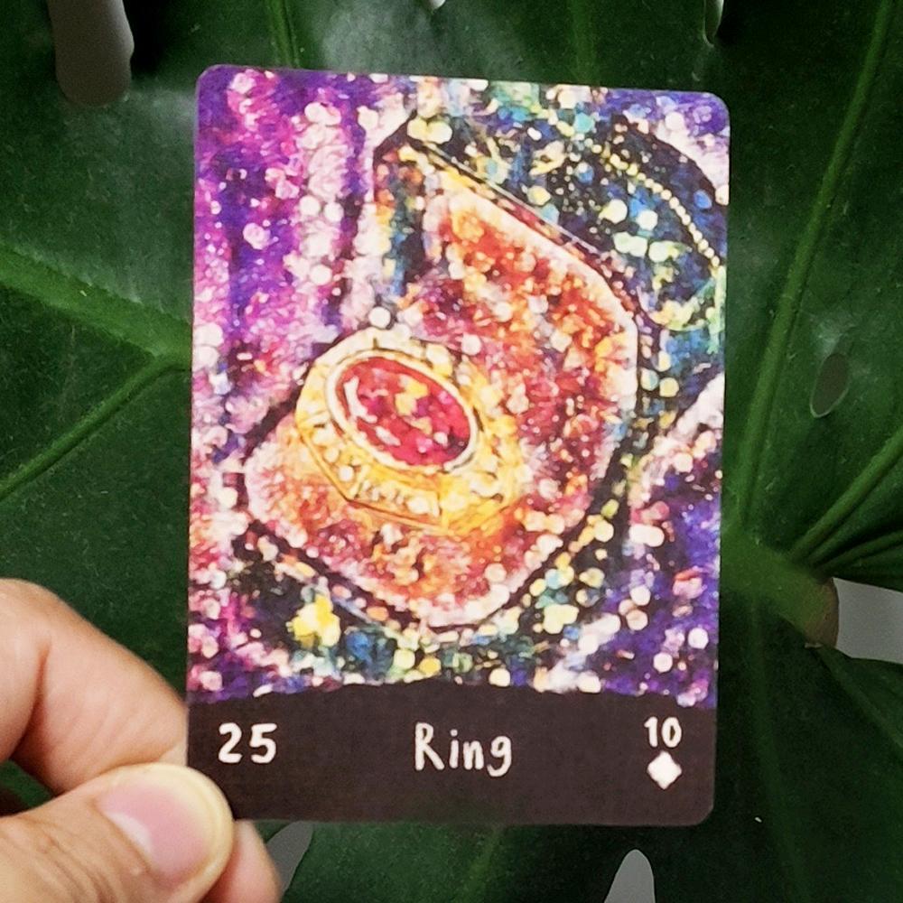 Afterlight Lenormand Deck and 12 Pcs Zodiac Oracle Cards 62*87mm